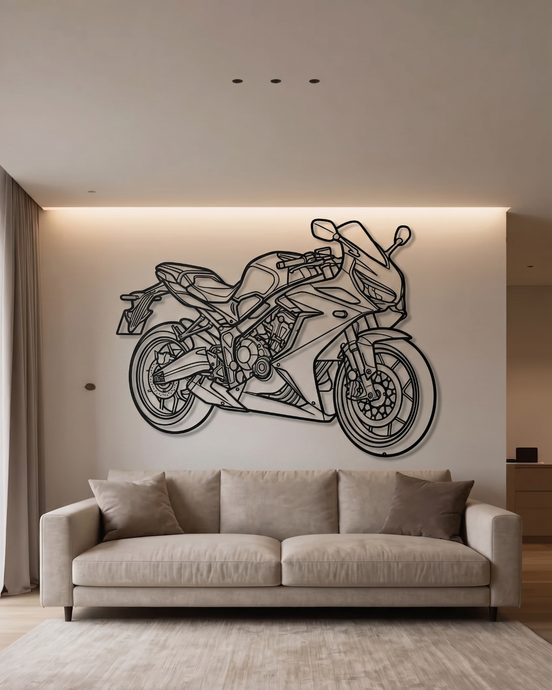 CBR 650R  3/4 VIEW