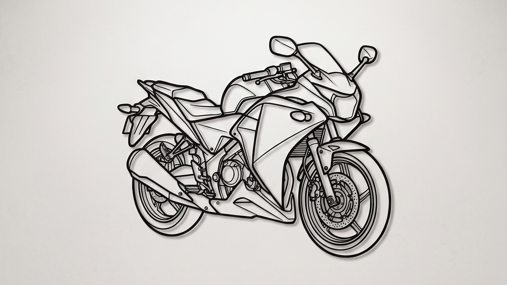 CBR 250R  3/4 VIEW