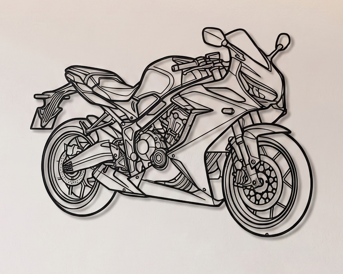 CBR 650R  3/4 VIEW