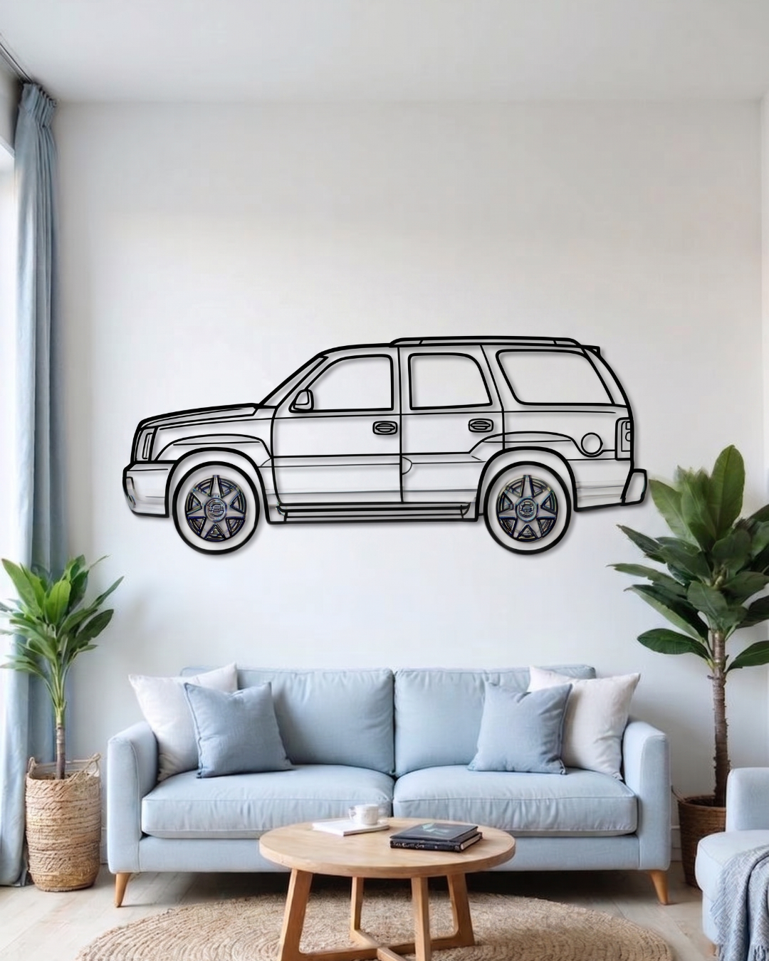 Cadillac Escalade GMT800 SIDE VIEW