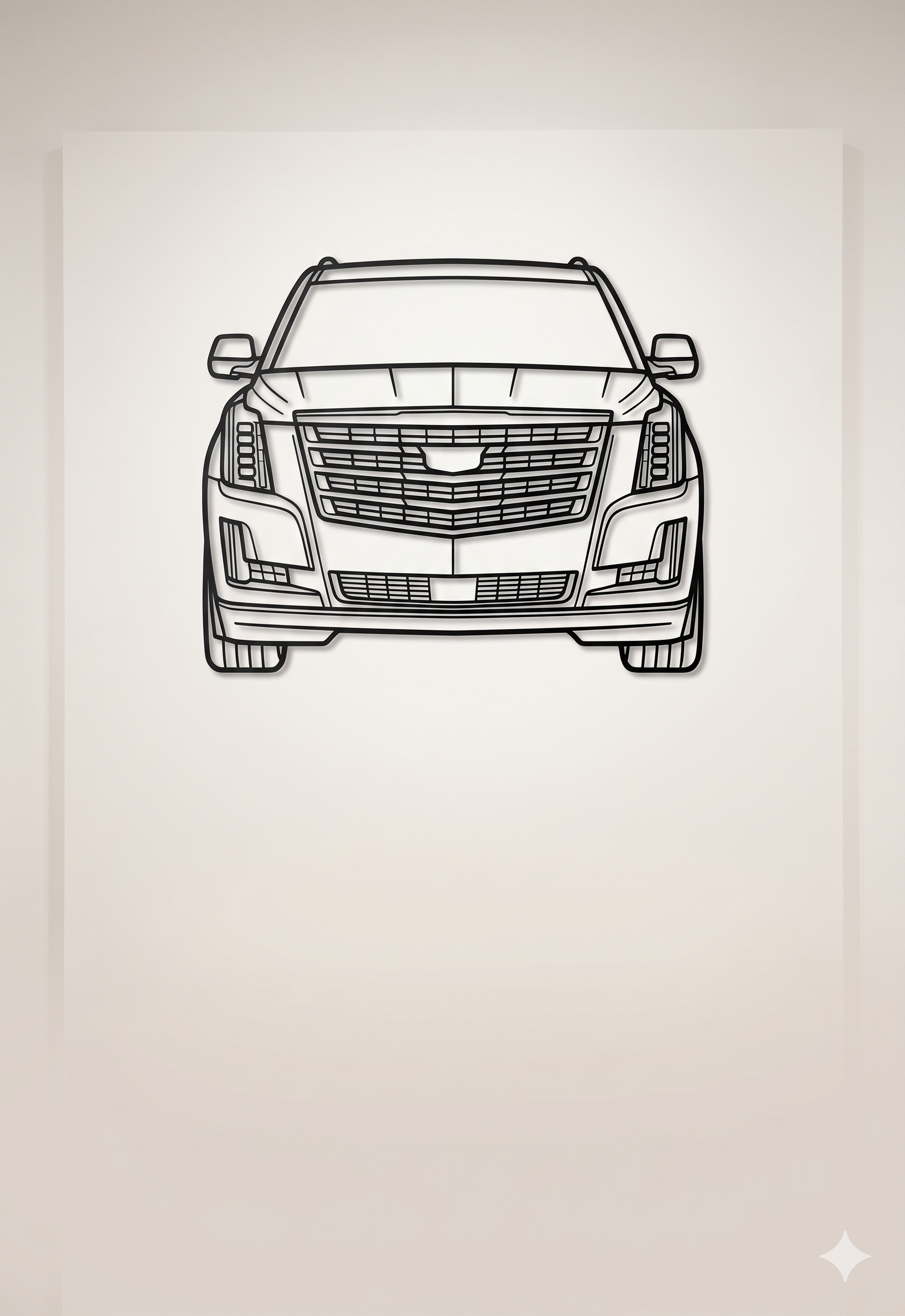 Cadillac Escalade K2XL FRONT VIEW