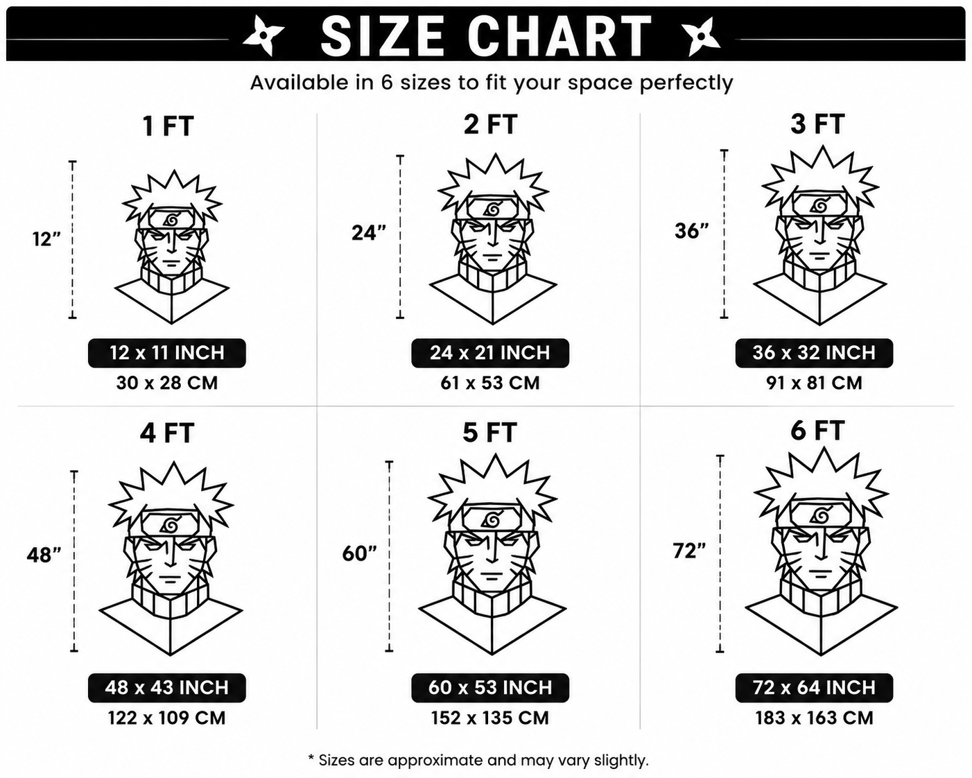 Naruto Hokage Spirit Metal Wall Art