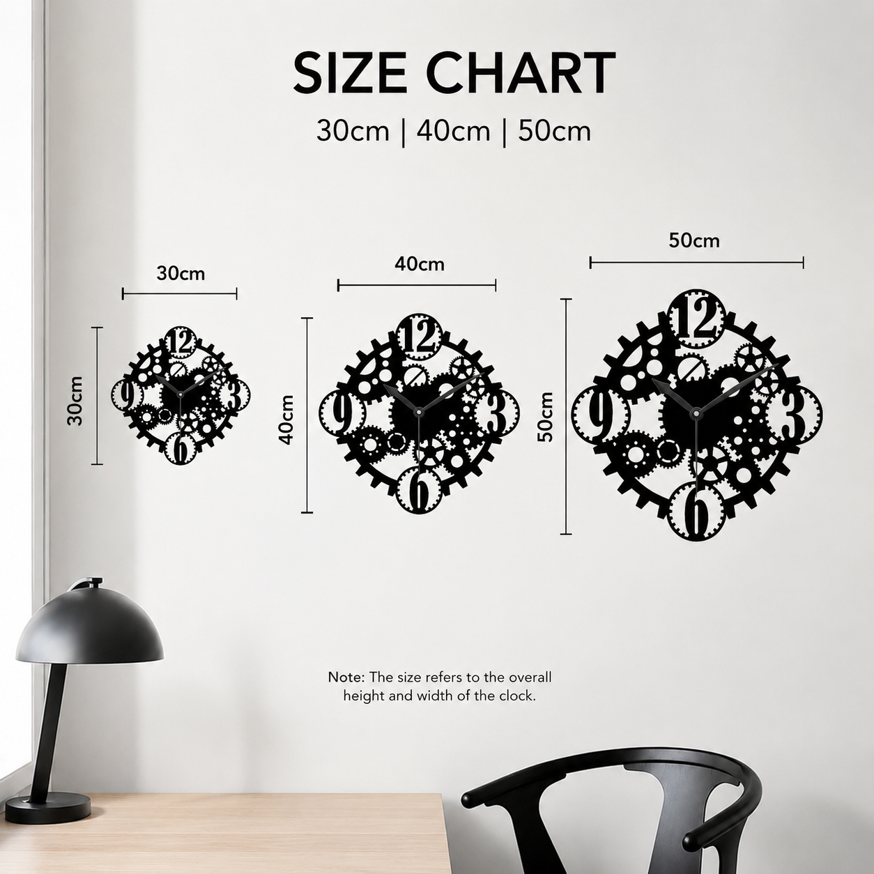 Gear Fusion Wall Clock