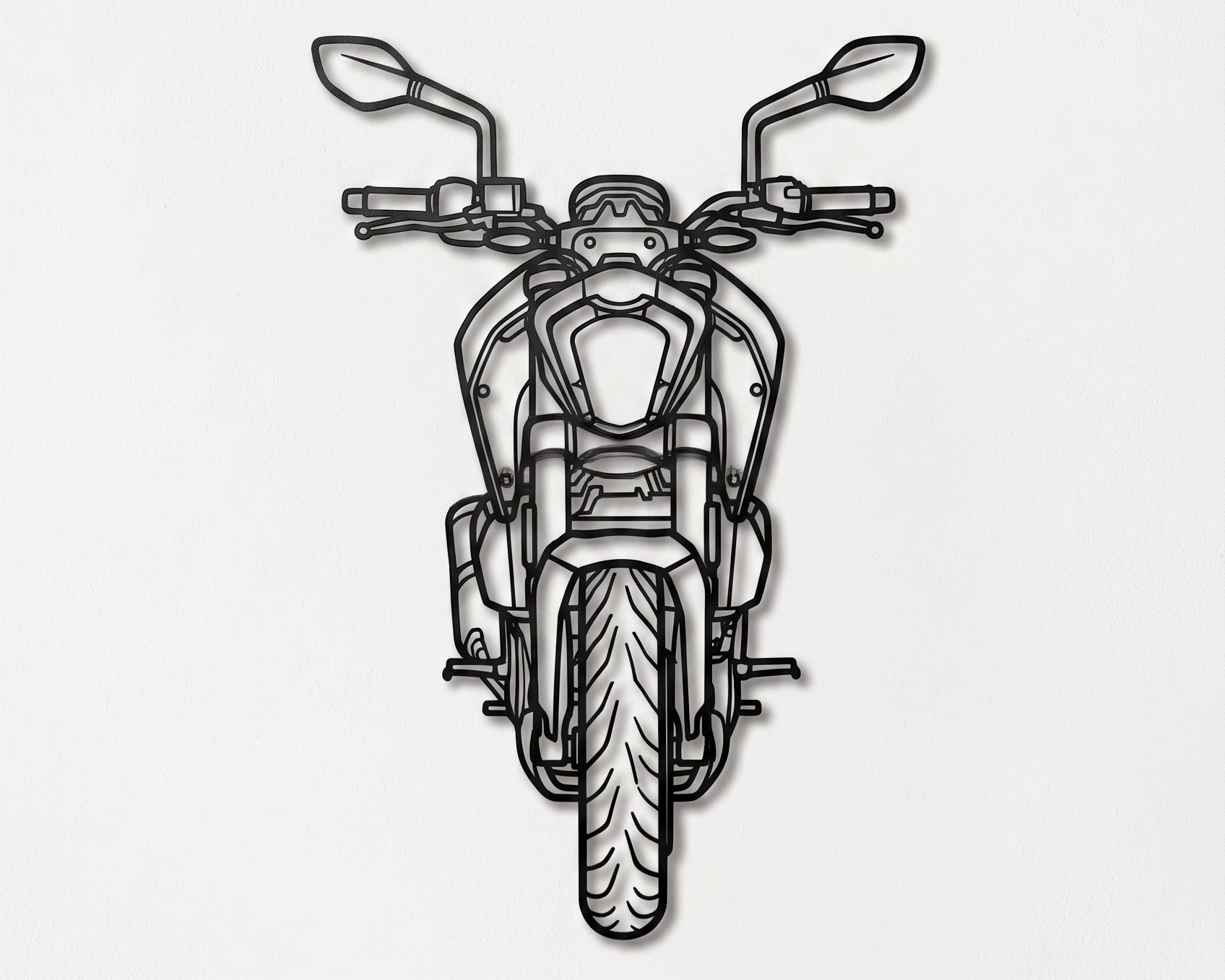 Duke 125 FRONT VIEW