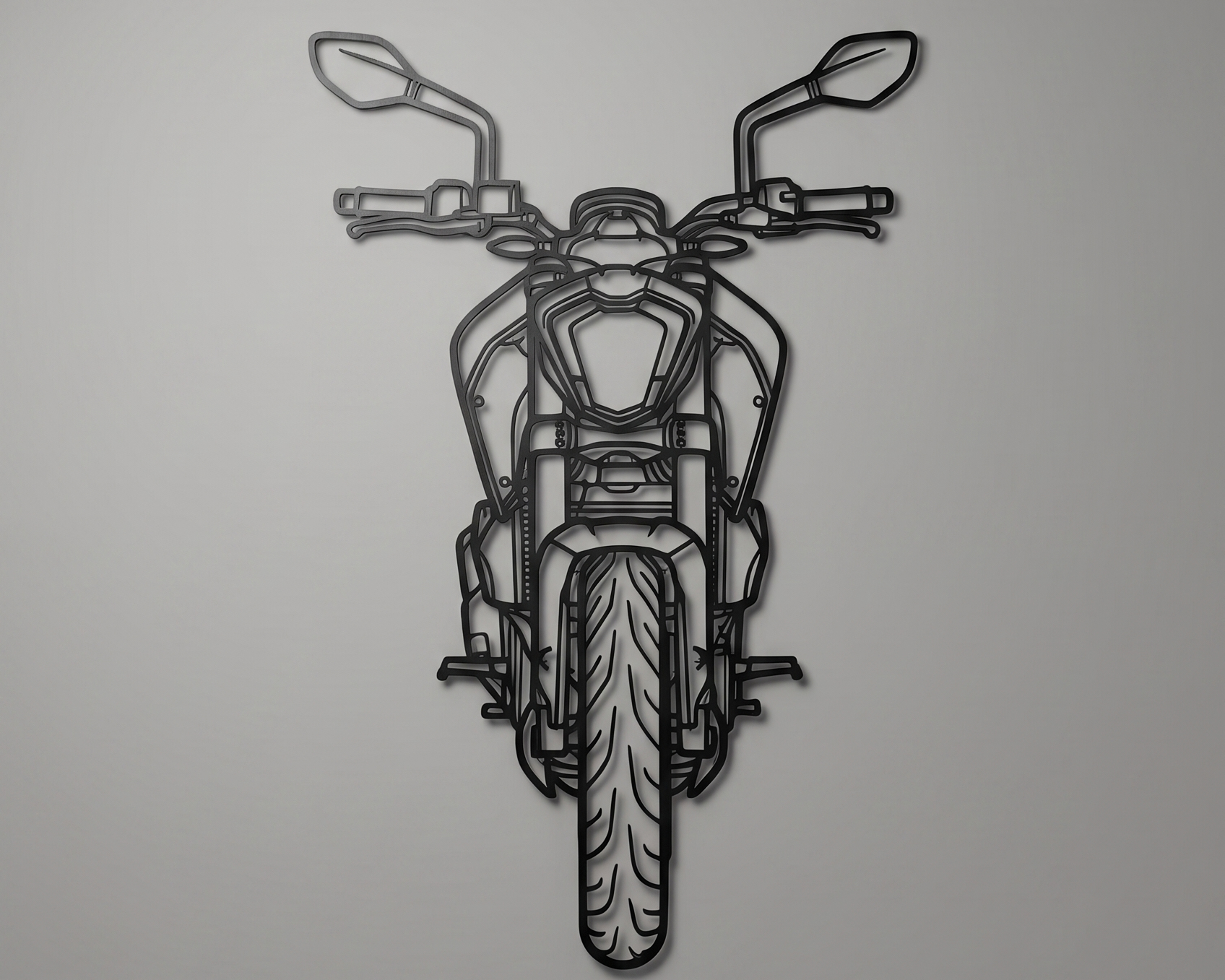 Duke 200 FRONT VIEW
