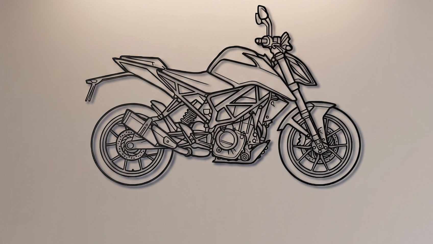 Duke 390 Gen 2 SIDE VIEW