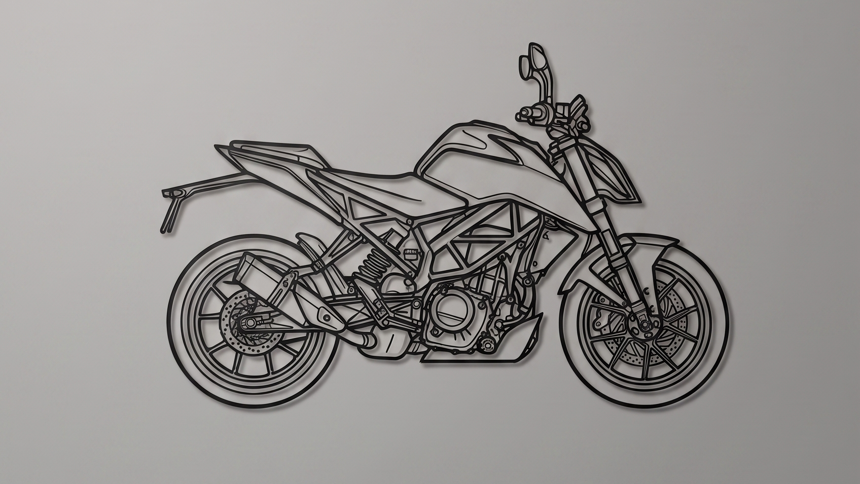 Duke 390 Gen 3 SIDE VIEW