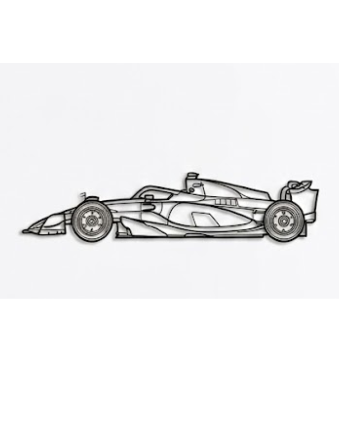F1 CAR MODEL Ferrari SF-24 → 2024 side view