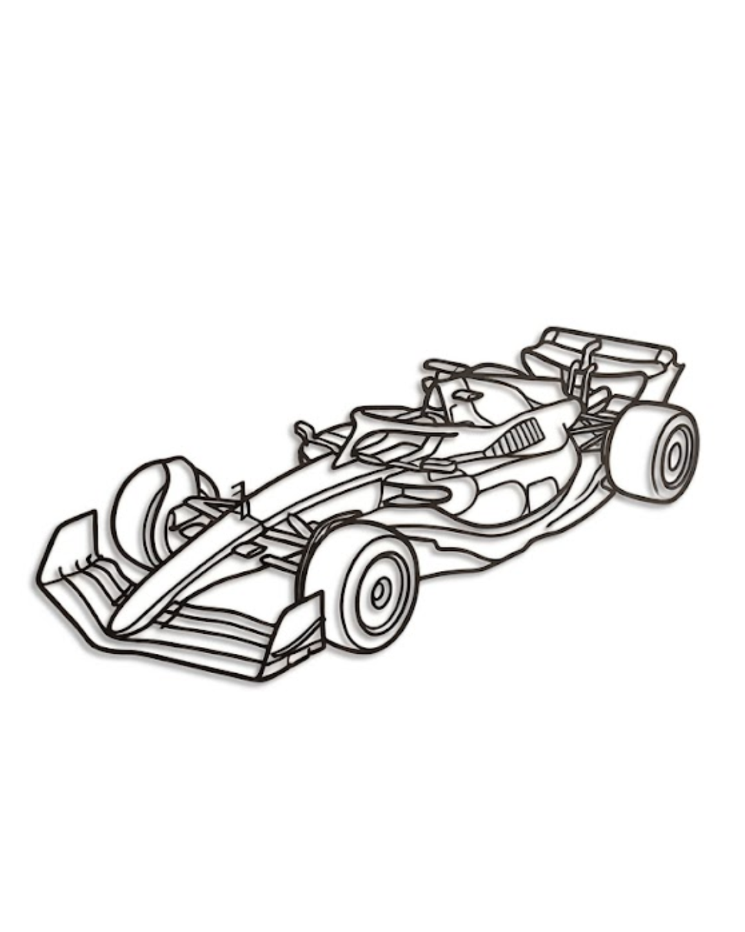 F1 CAR MODEL Ferrari SF-25 → 2025–2026 3/4 view