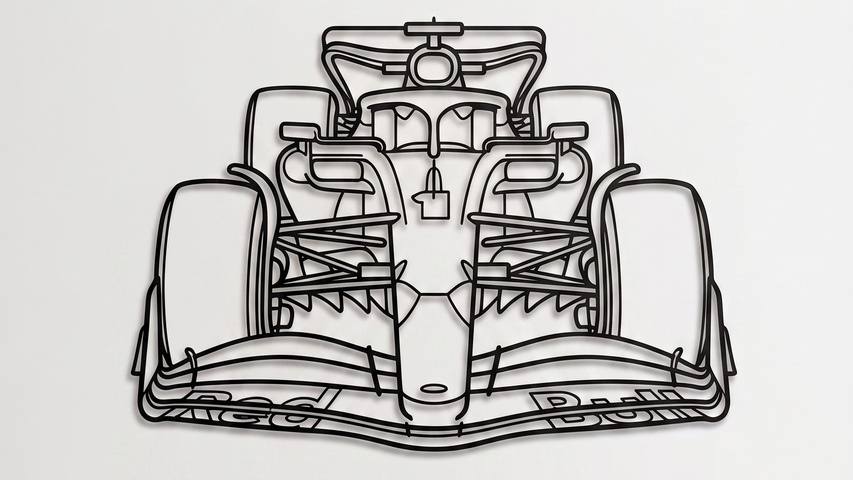 F1 Red Bull Racing RB20 → 2024 front  view