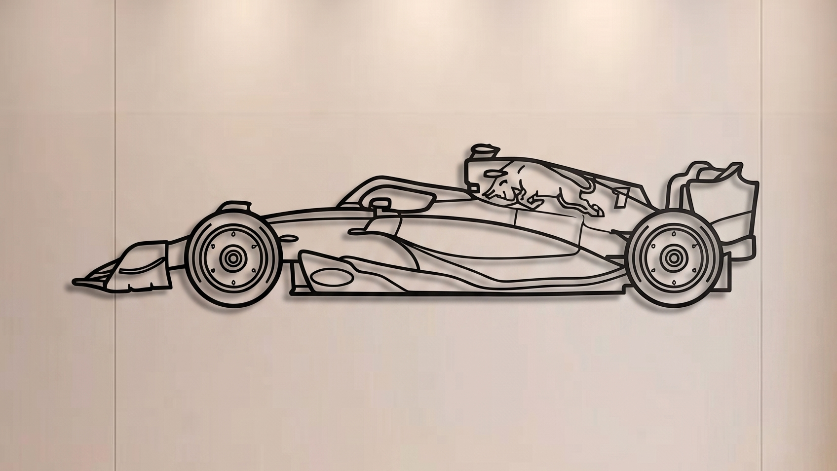 F1 Red Bull Racing RB20 → 2024 side view