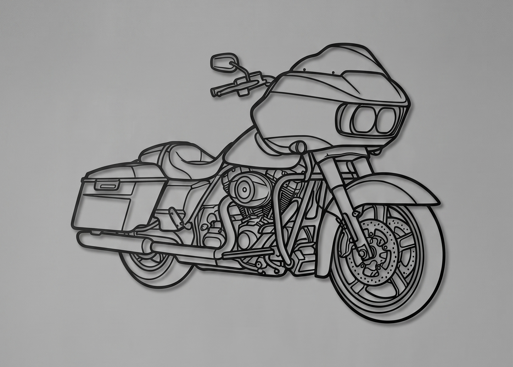 Road Glide — 1998–2013  3/4 VIEW