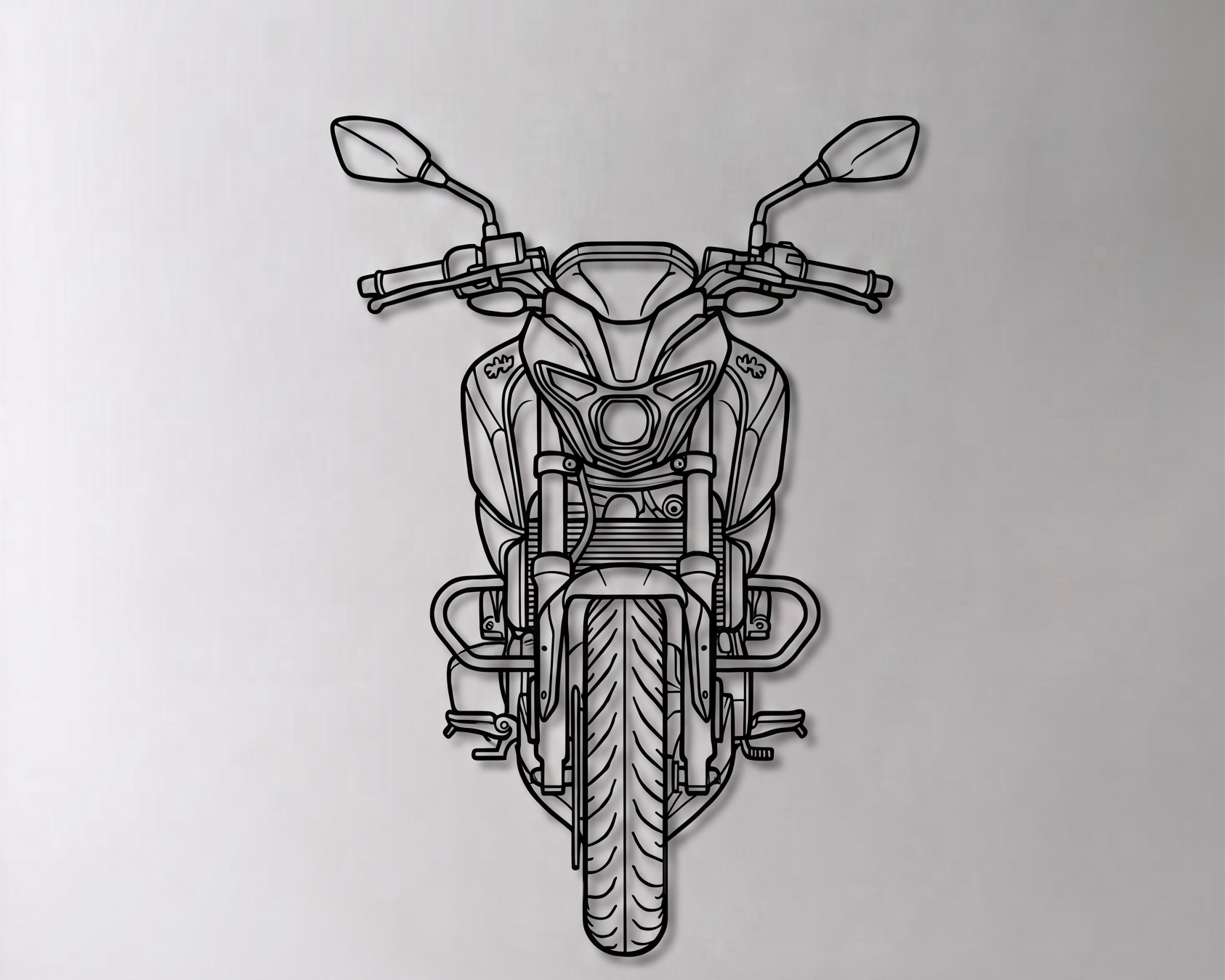 Pulsar N250  FRONT  VIEW
