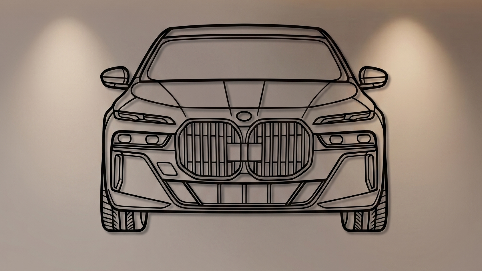 BMW 7 Series G70 FRONT VIEW