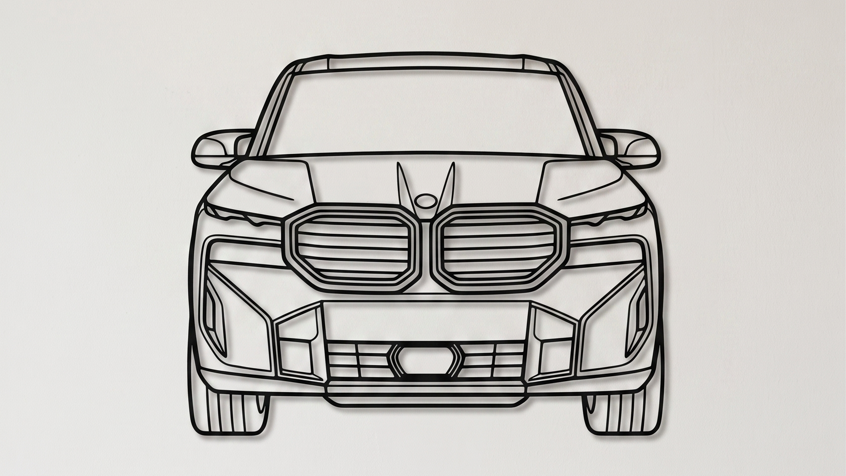 BMW XM G09 FRONT VIEW