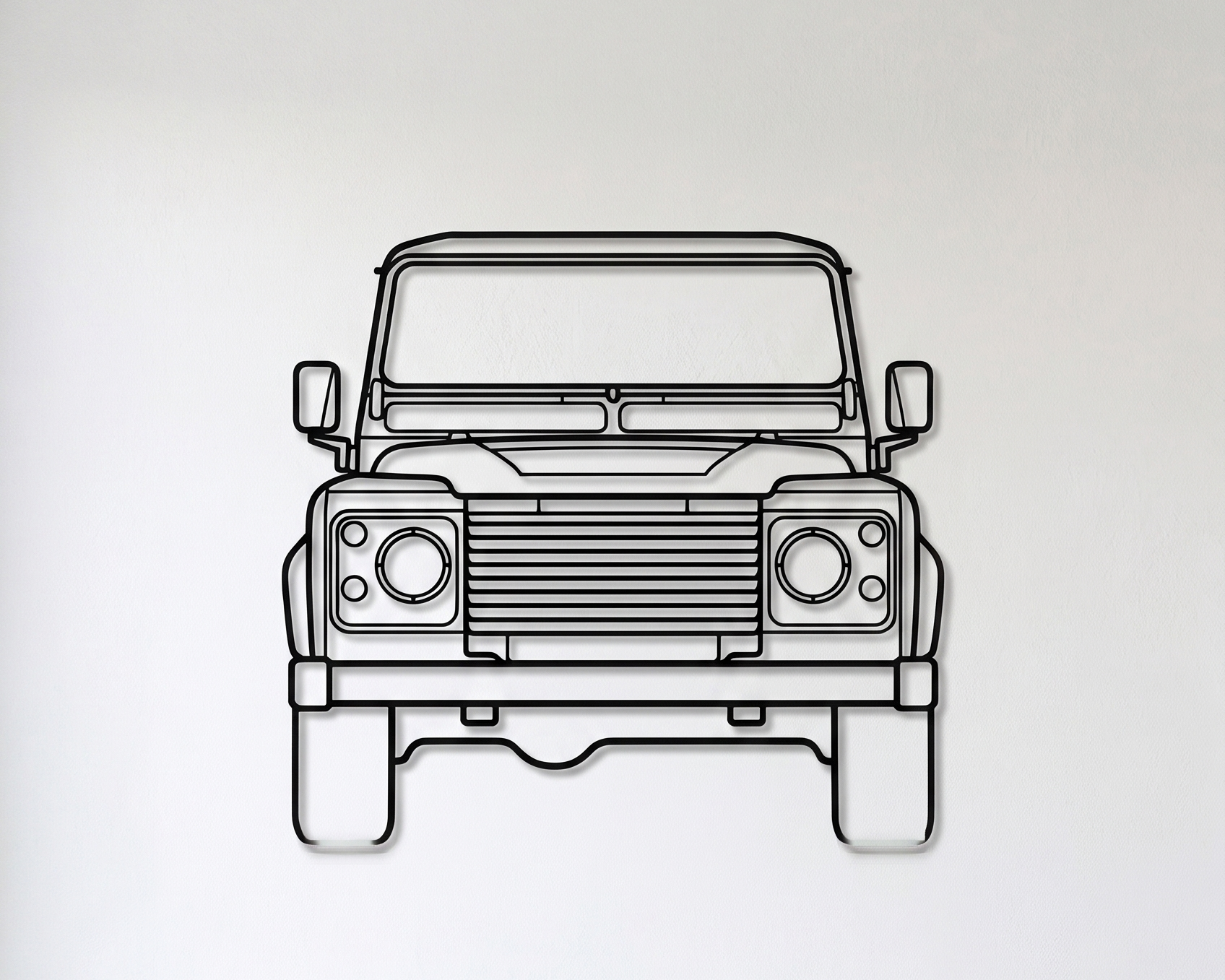 Land Rover Defender Ninety/One Ten FRONT VIEW