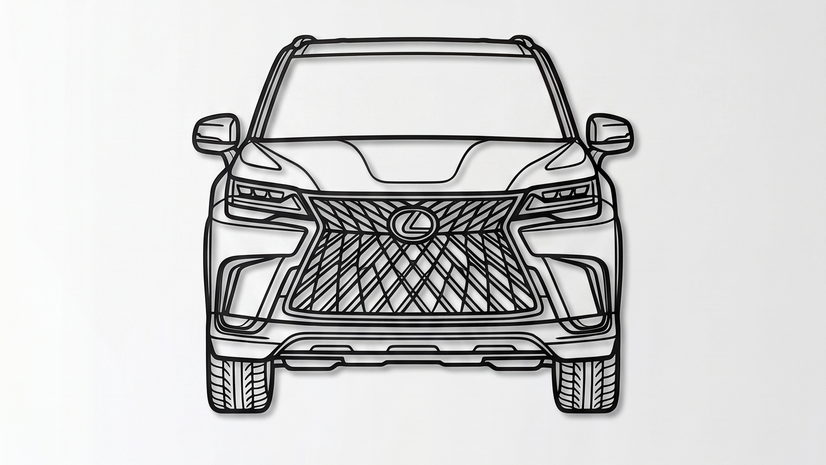 Lexus LX 600 J310 front VIEW