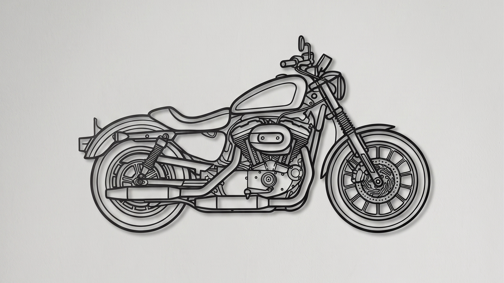 Sportster — 1986–2022 SIDE VIEW