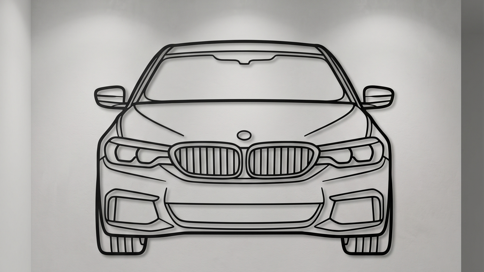 BMW 5 Series G30 FRONT VIEW