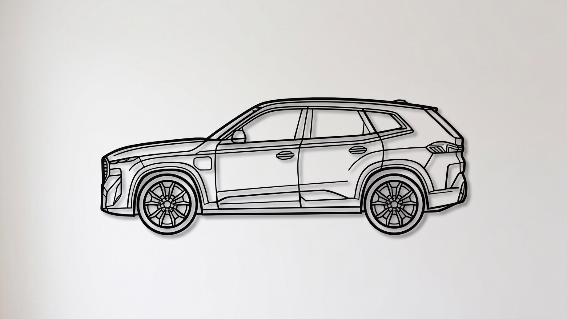 BMW XM G09 SIDE VIEW