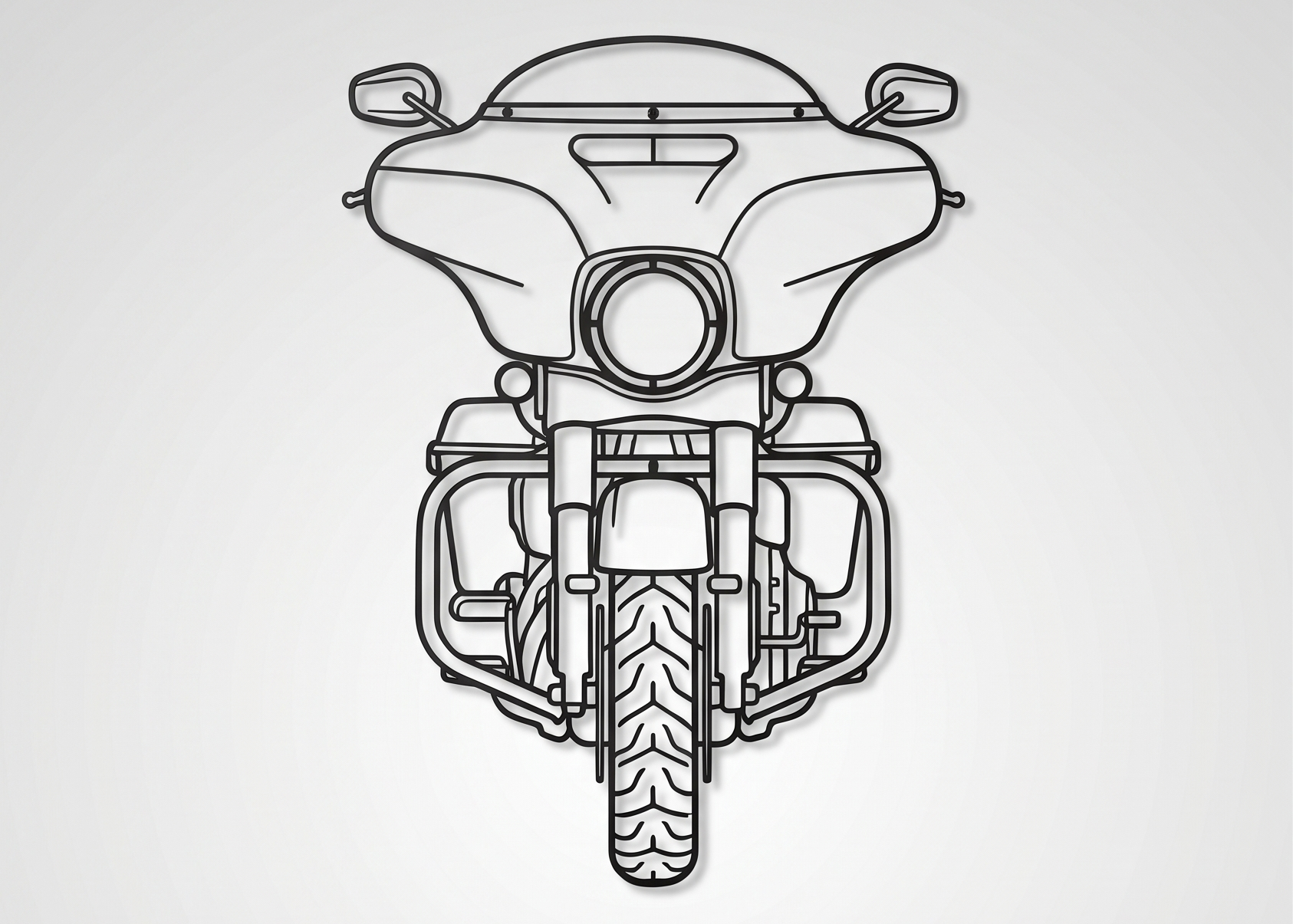 Street Glide — 2006–2013 FRONT VIWE