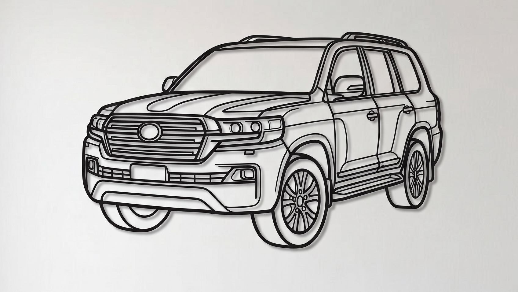 Toyota Land Cruiser J200 3/4 VIEW