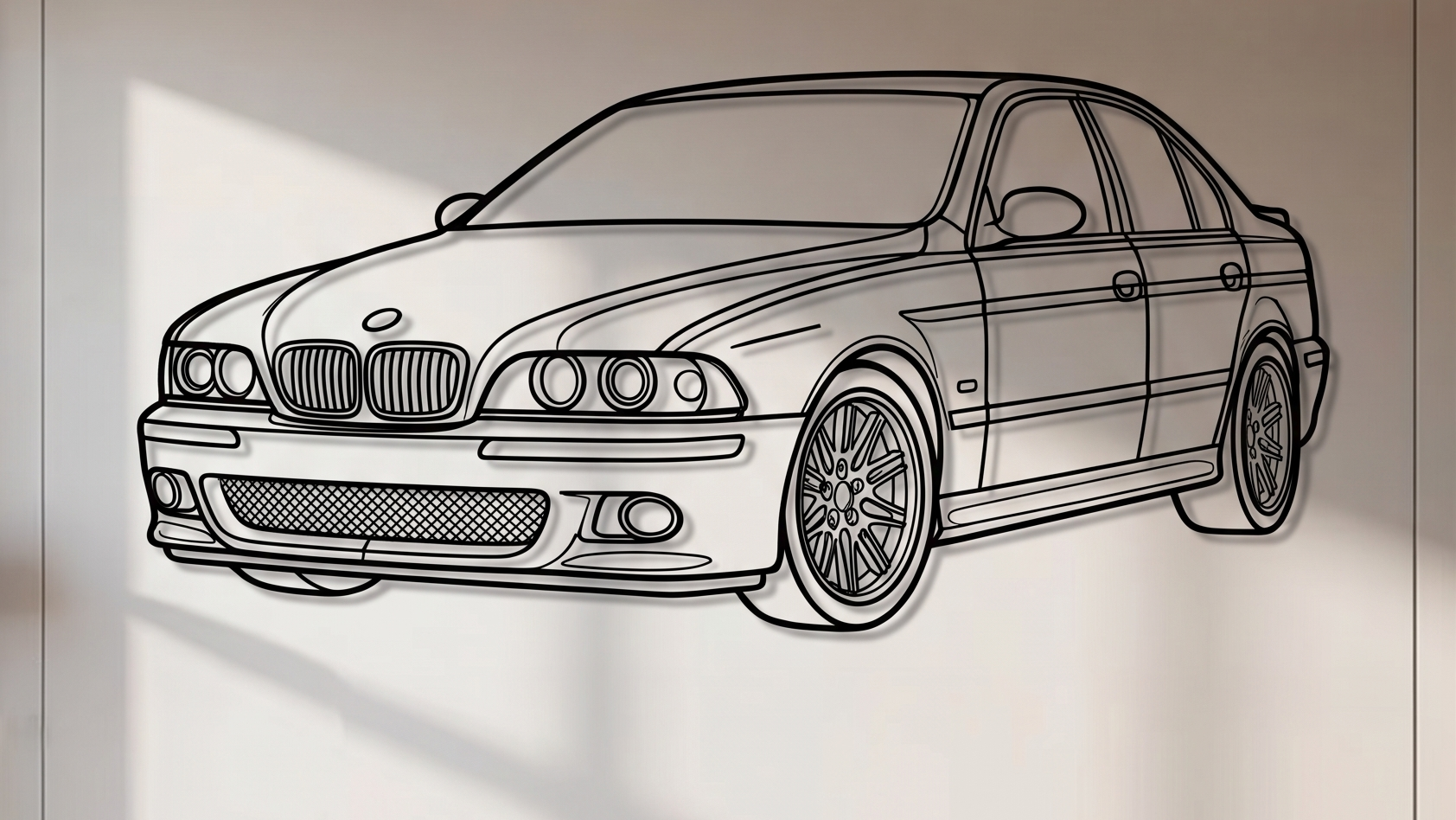 BMW M5 E39 3 BY4 VIEW
