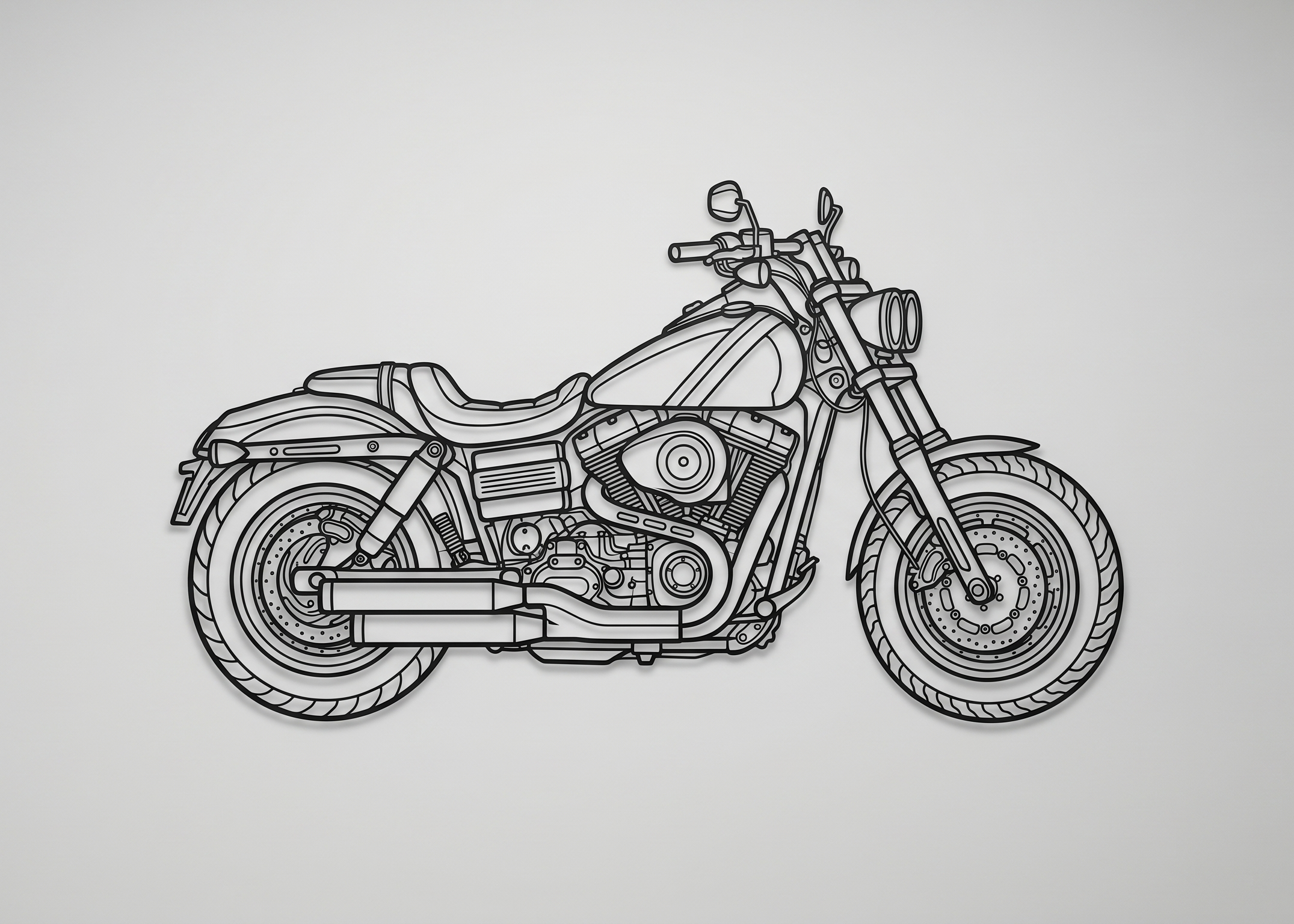 Fat Bob — 2008–2017  SIDE VIEW