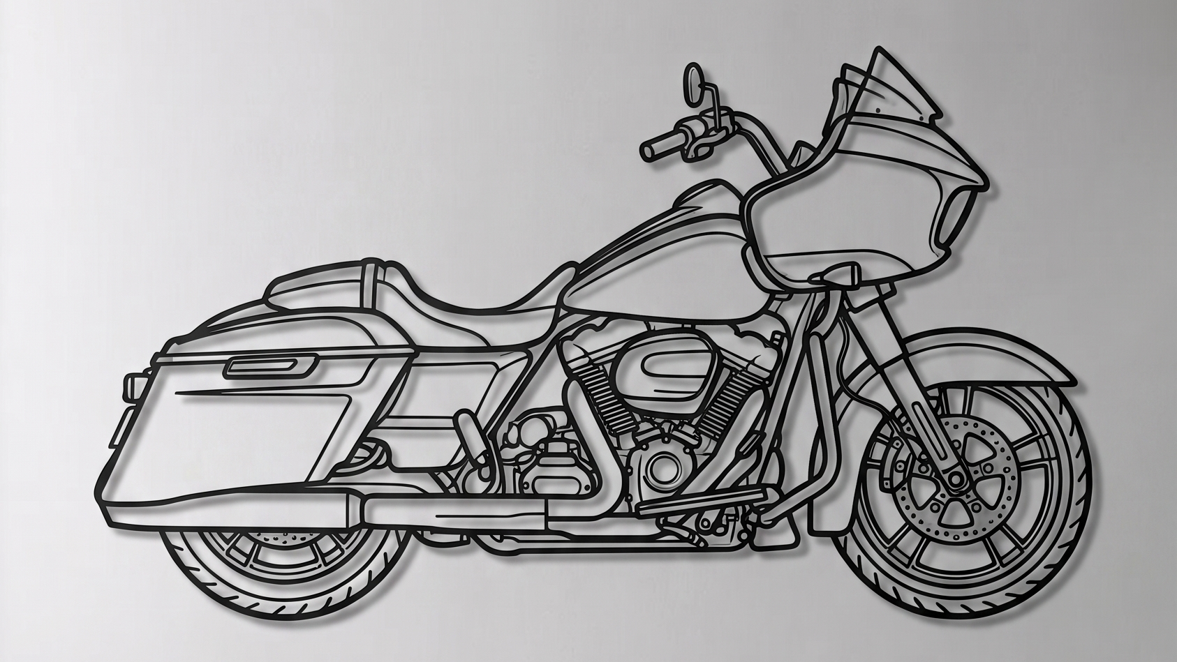Road Glide — 2015–2023 SIDE VIEW