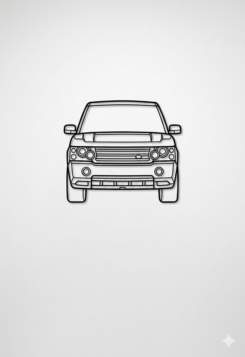 Range Rover L322 FRONT VIEW