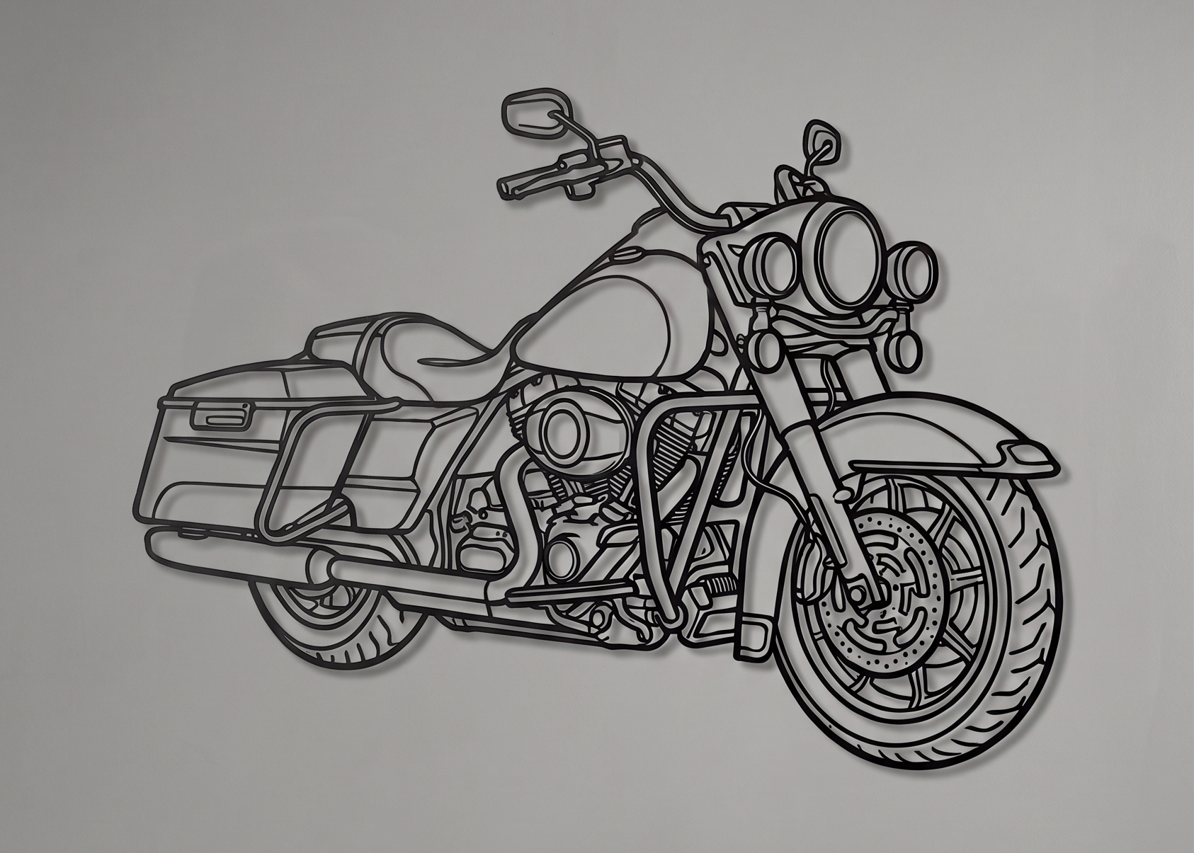 Road King — 1999–2016  3/4VIEW
