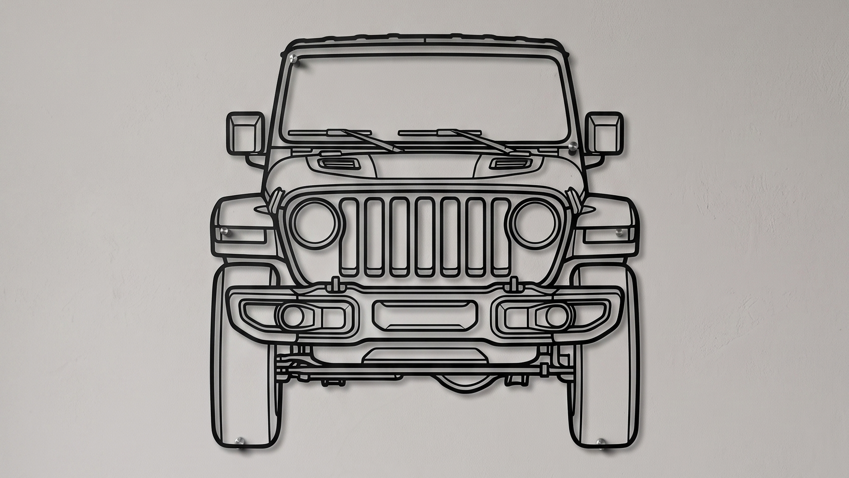 Jeep Wrangler JL FRONT VIEW
