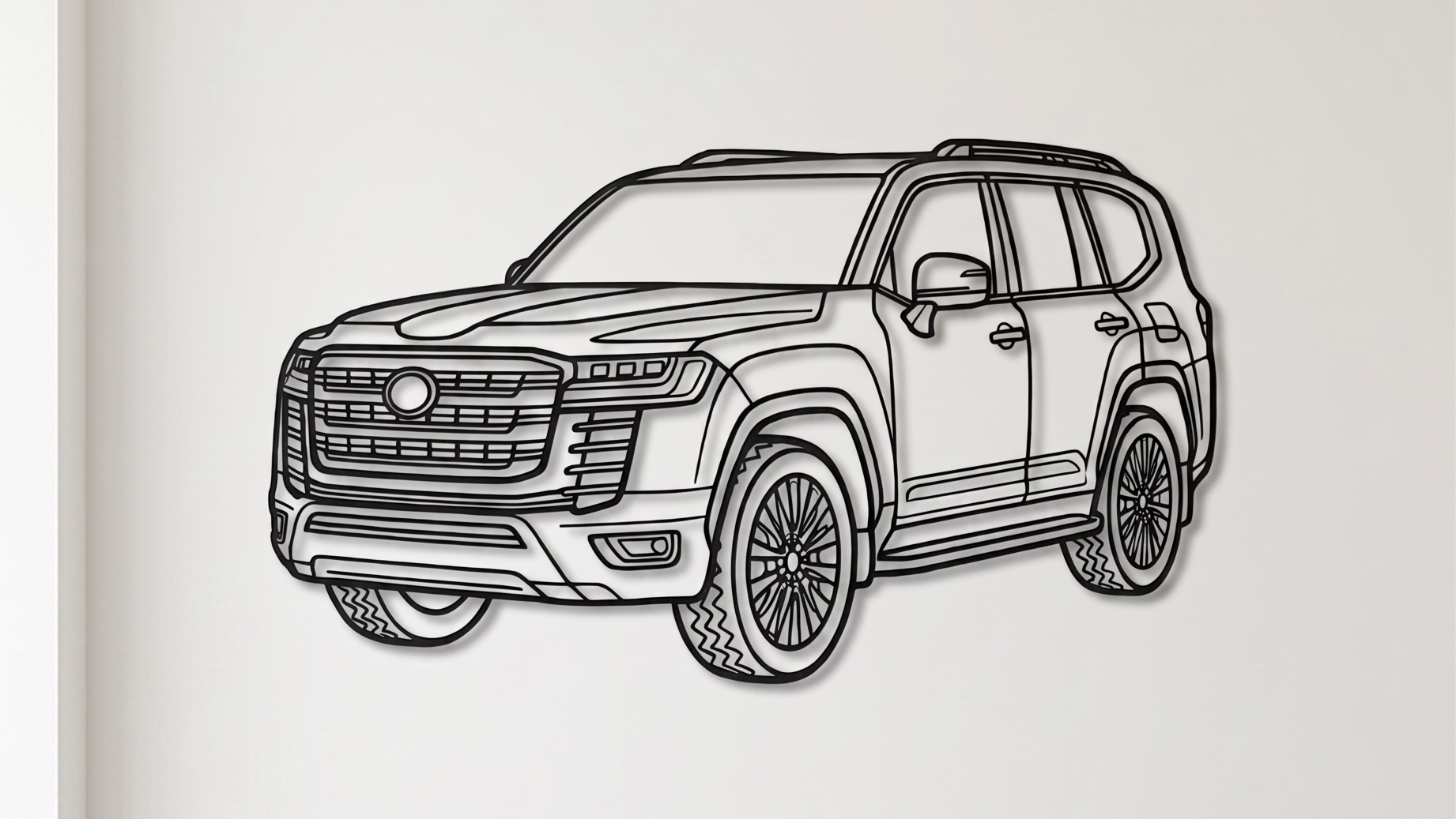 Toyota Land Cruiser J300 3/4VIEW