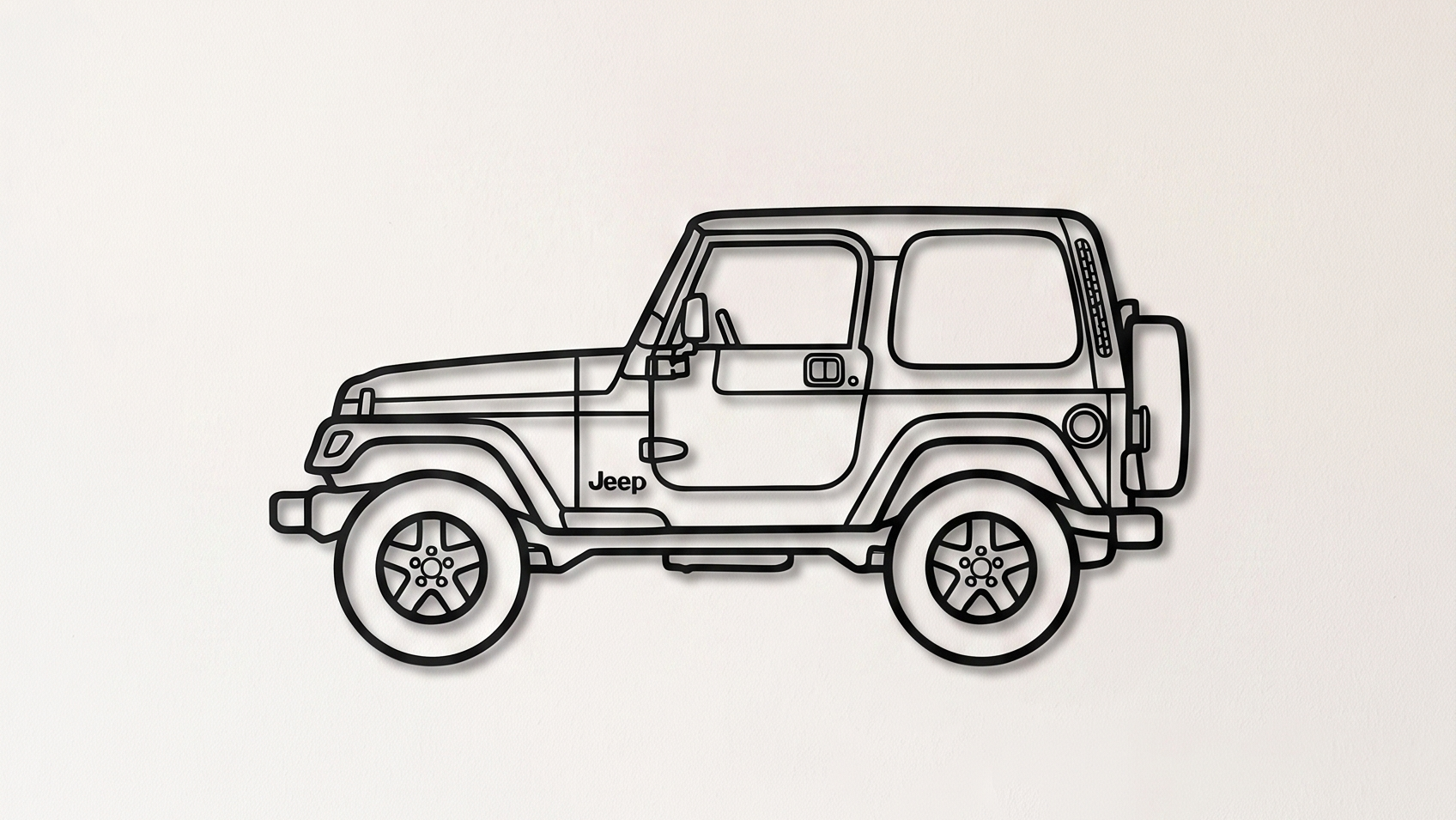 Jeep Wrangler TJ SIDE VIEW