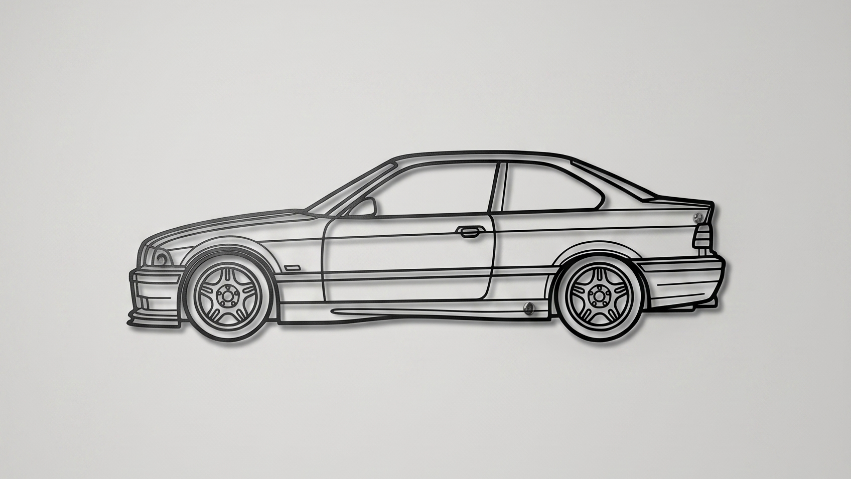 BMW M3 E36 SIDE VIEW