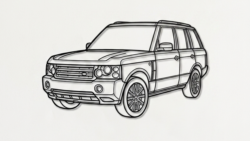 Range Rover L322 3/4 VIEW
