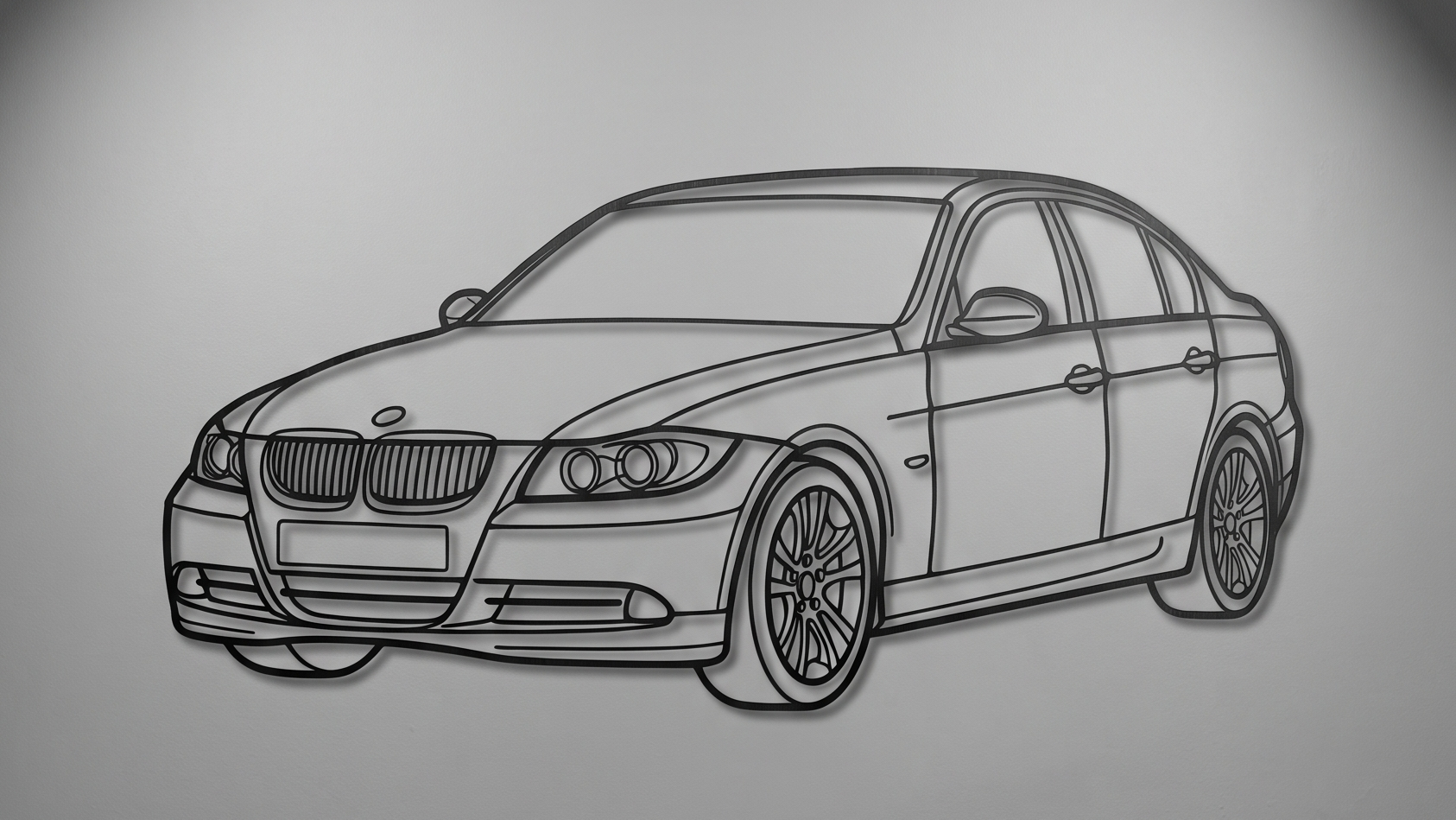 BMW 320i E90 3/4 VIEW