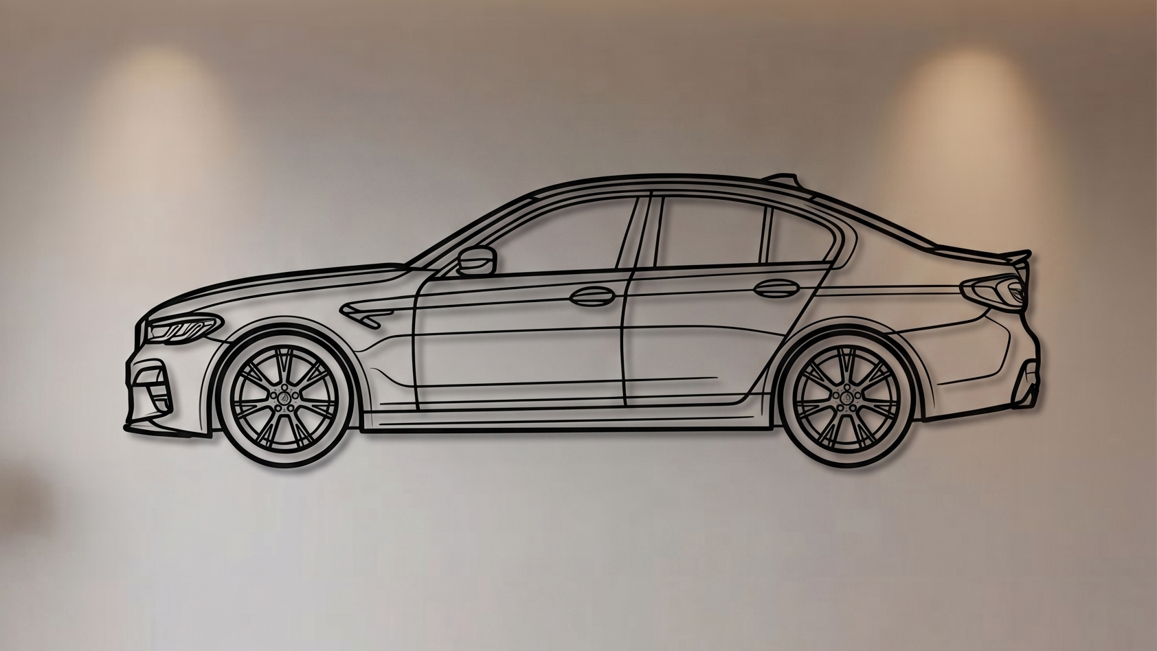 BMW M5 G90 SIDE VIEW