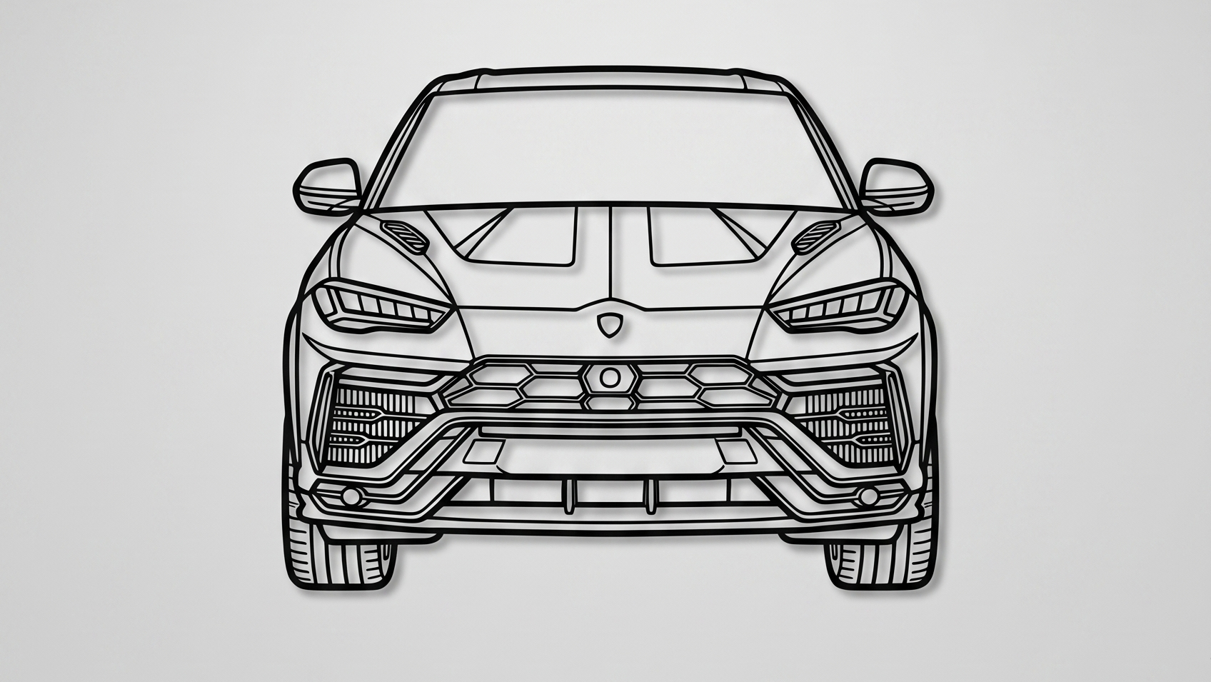 Lamborghini Urus Performante FRONT VIEW