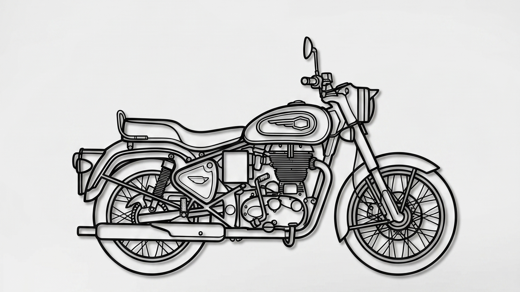 Bullet Standard 350 SIDE View