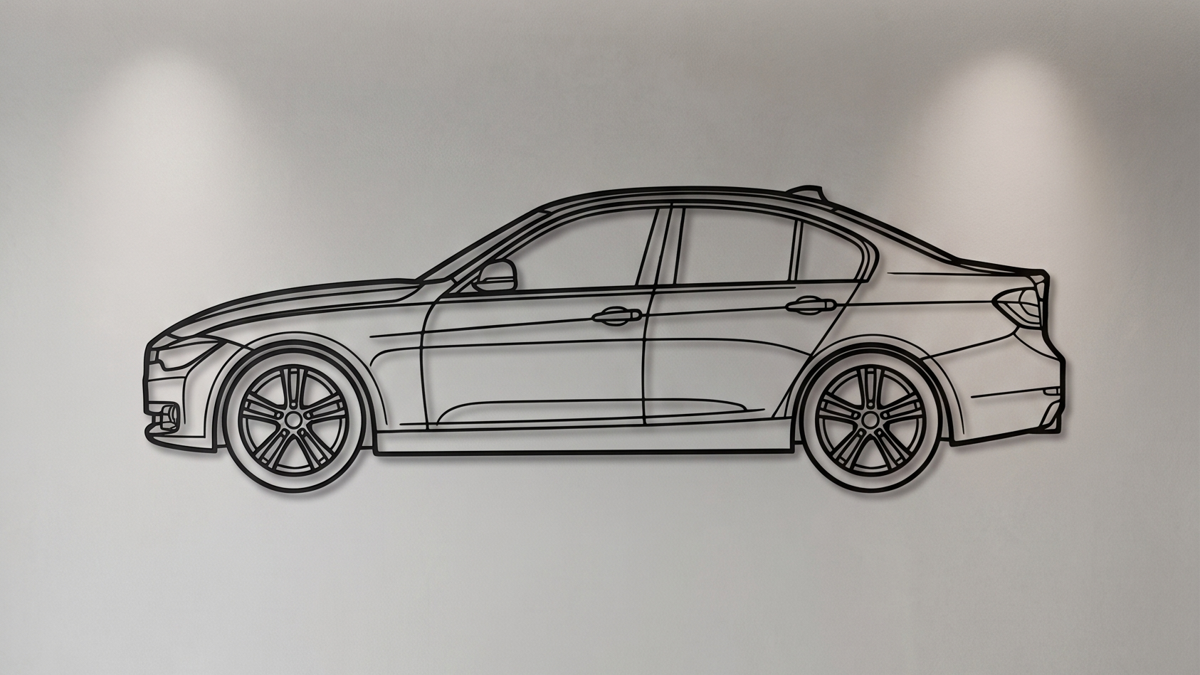 BMW 320i F30 SIDE VIEW