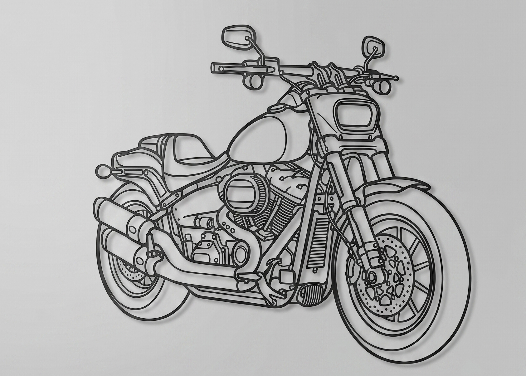 Fat Bob  —2018–Present 3/4 view