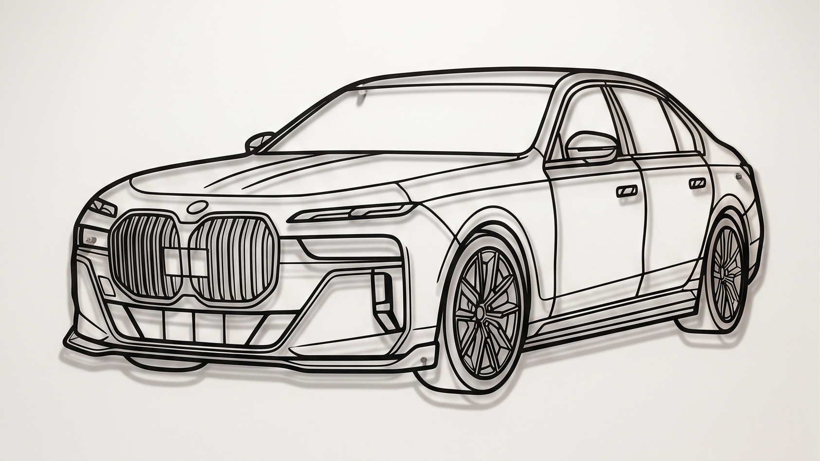 BMW 7 Series G70 3/4 VIEW