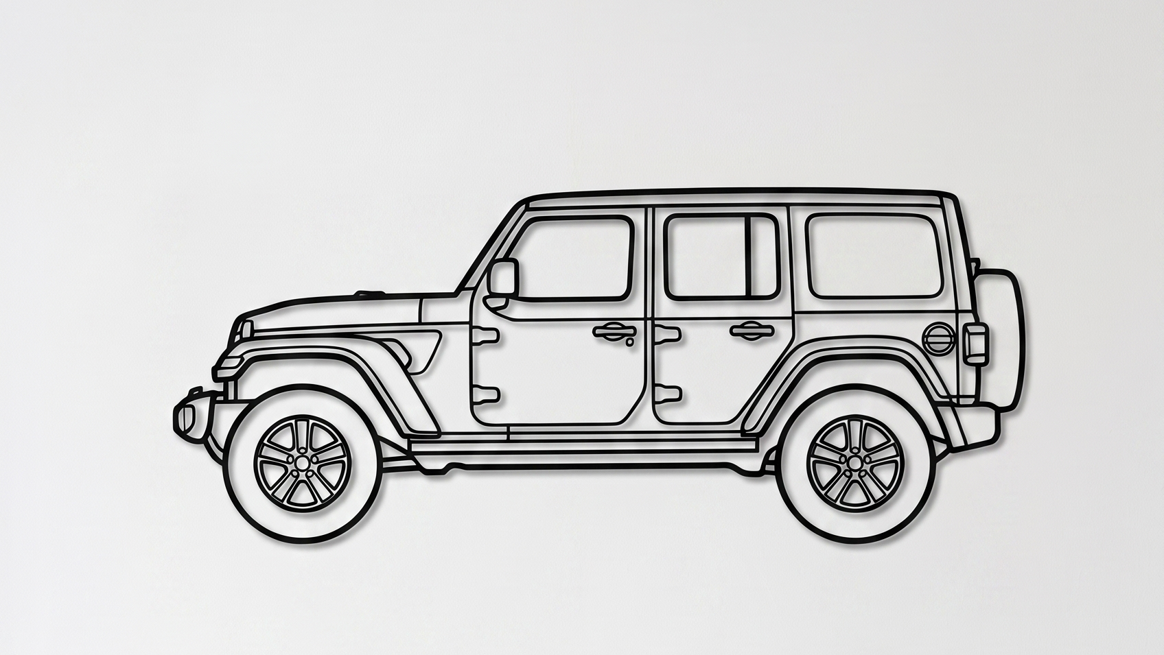 Jeep Wrangler JL SIDE VIEW