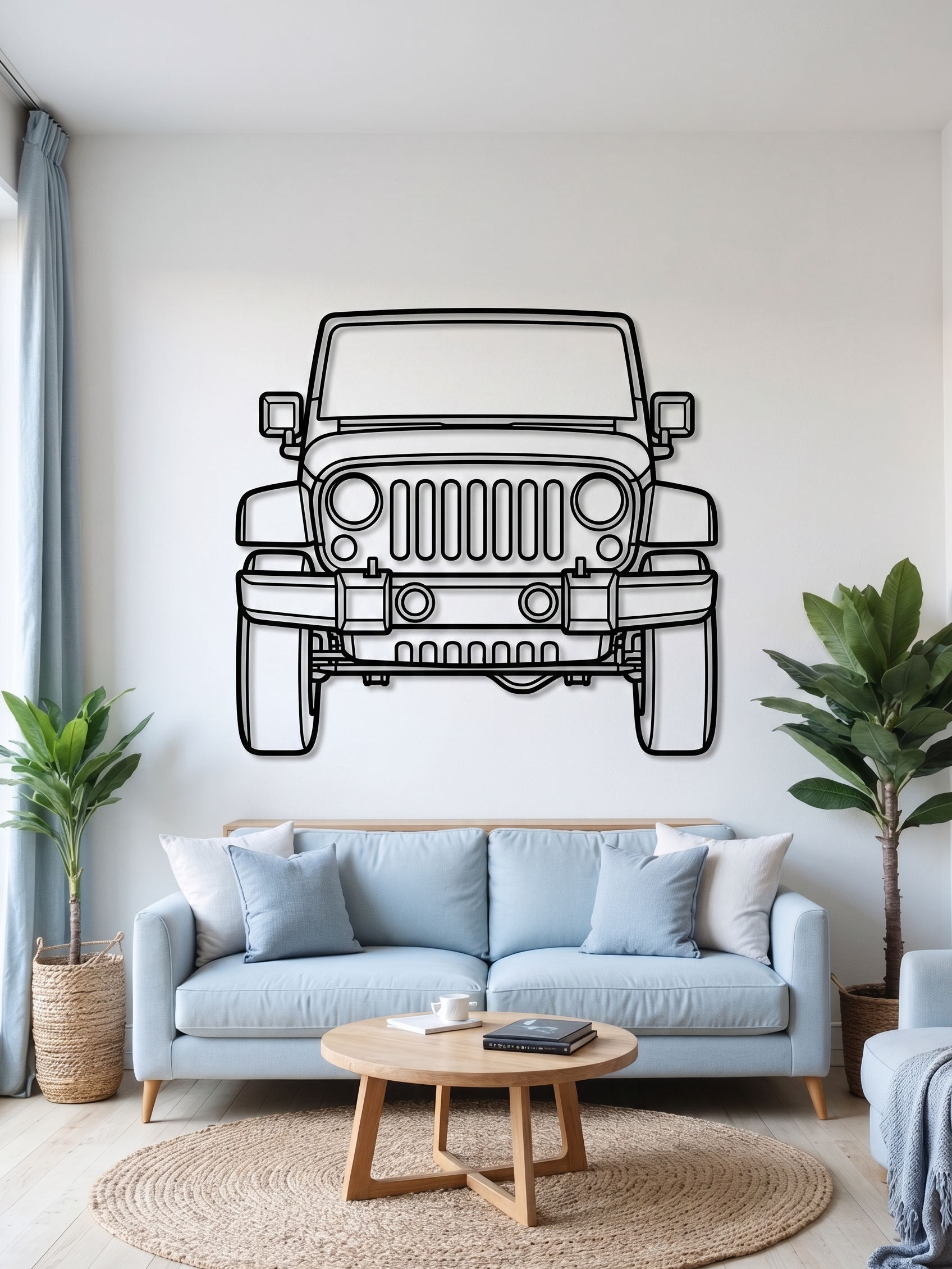 Jeep Wrangler JK FRONT VIEW