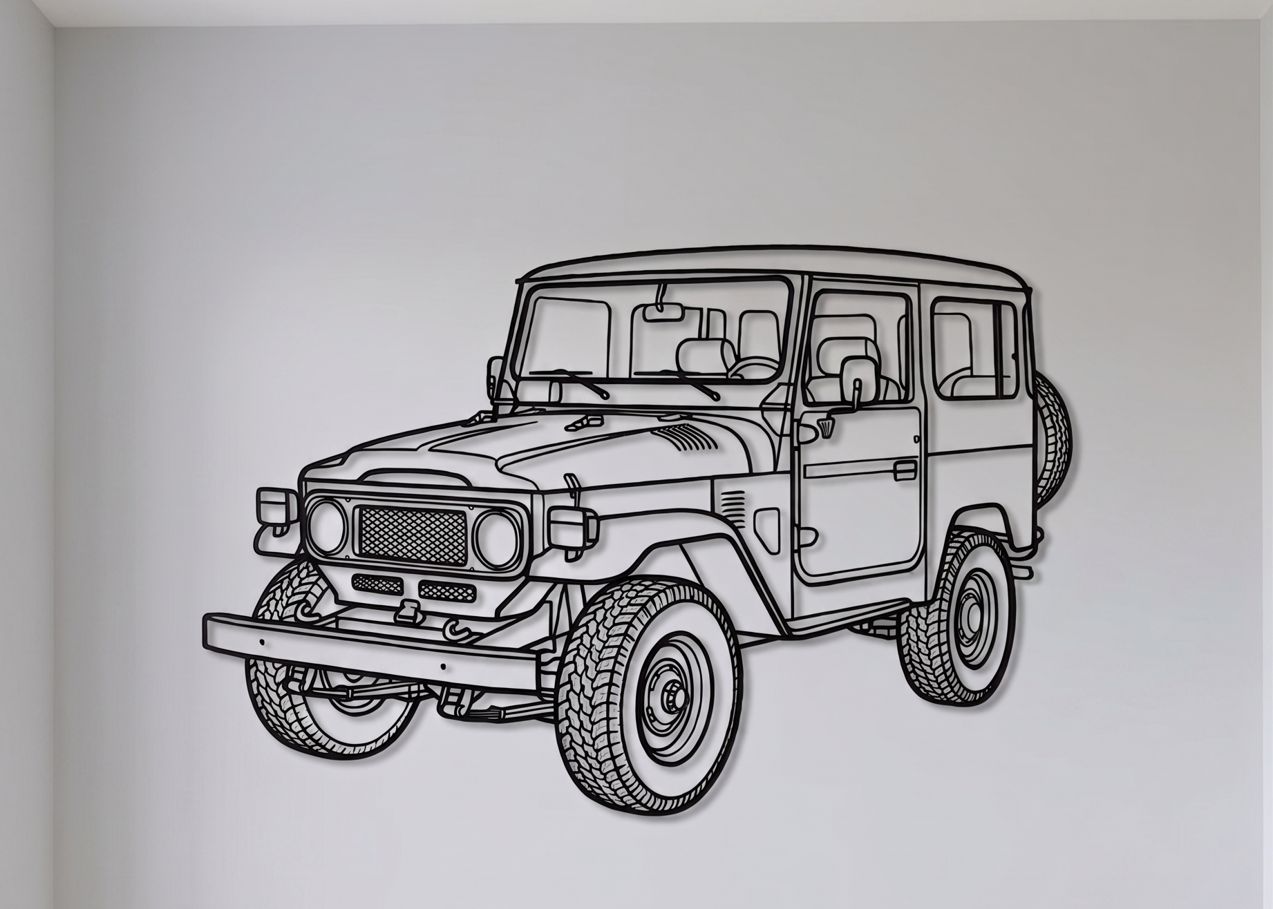Toyota Land Cruiser J40 3/4 VIEW