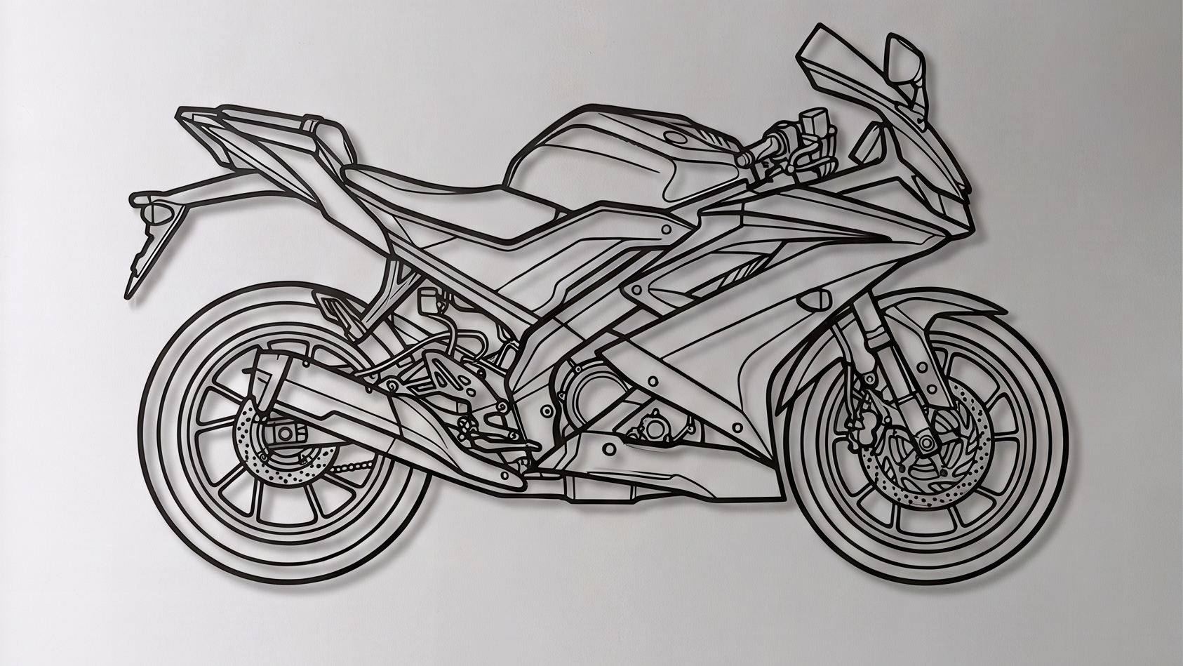 Yamaha R15 Series SIDE VIWE