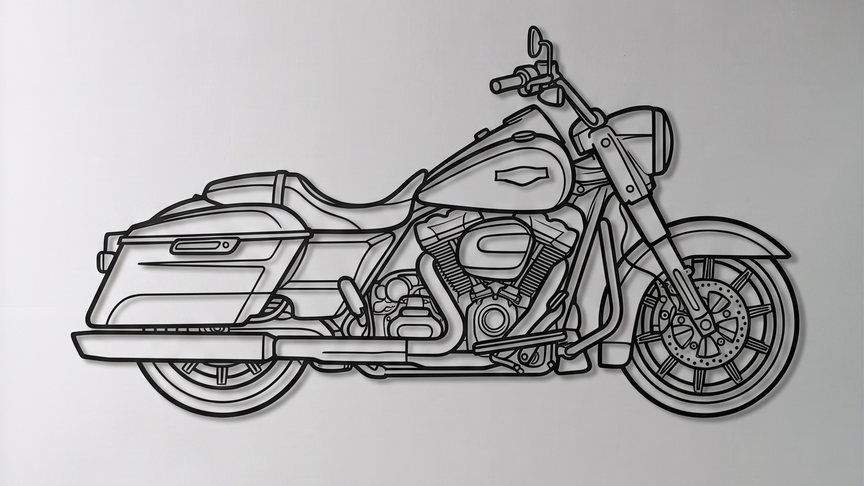 Road King — 1999–2016  SIDE  VIEW