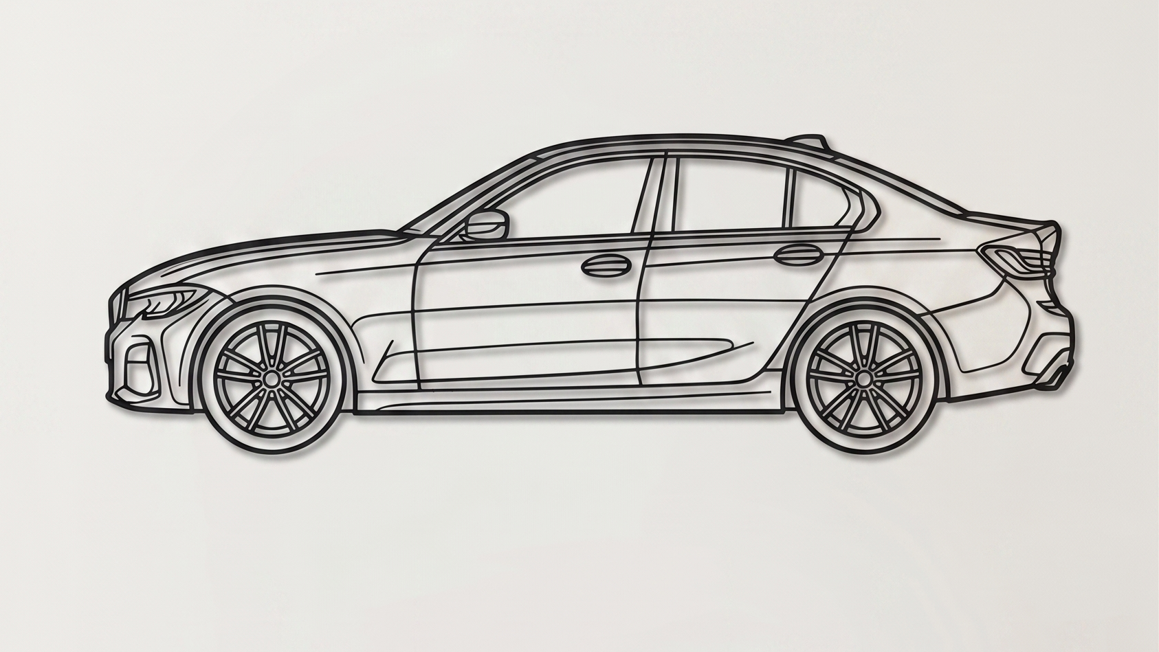 BMW 320i G20 SIDE VIEW