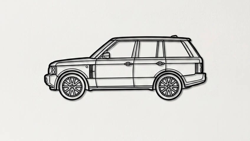 Range Rover L322 SIDE VIEW